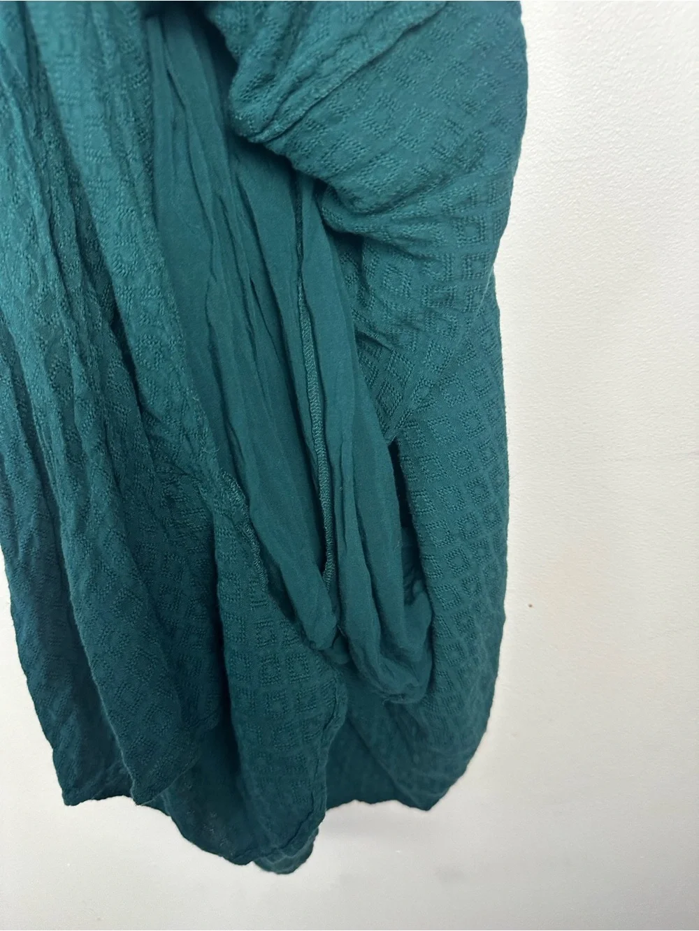 Anthropologie Maeve Green Textured Breanna Wrap Dress Women’s Sz 0
